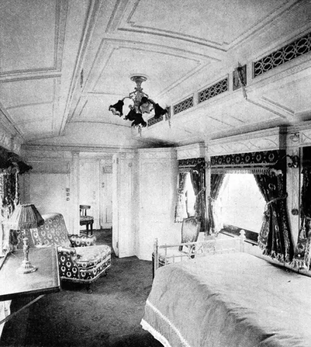 Framed Print : Edward VIIs sleeping compartment on the royal train Framed Print : Edward VIIs sleeping compartment on the royal train