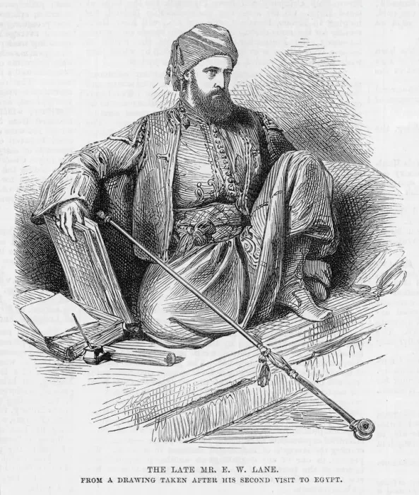 Framed Print : Edward William Lane, traveller and archaeologist