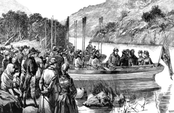 Framed Print : Edwards visit to Killarney, Ireland