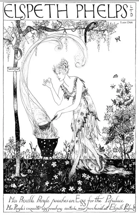 Framed Print : Elspeth Phelps advertisement, 1920 Framed Print : Elspeth Phelps advertisement, 1920