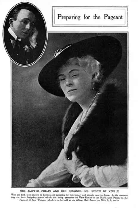 Framed Print : Elspeth Phelps and Reggie de Veulle, 1917 Framed Print : Elspeth Phelps and Reggie de Veulle, 1917
