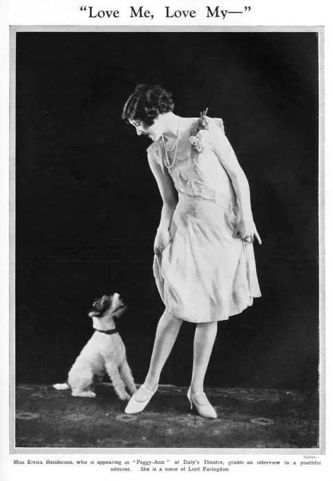 Framed Print : Elvira Henderson in Peggy Ann Framed Print : Elvira Henderson in Peggy Ann