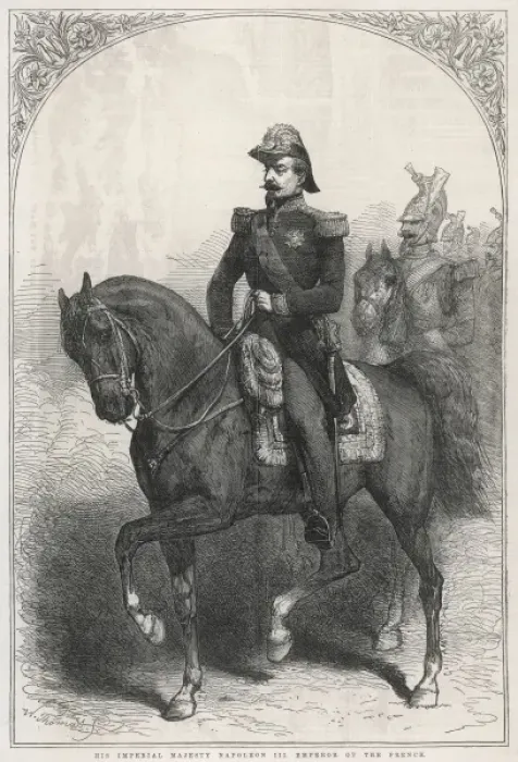 Framed Print : Emperor Napoleon III, 1854 Framed Print : Emperor Napoleon III, 1854