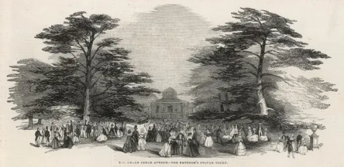 Framed Print : The Emperors Sylvan court, Chiswick House Framed Print : The Emperors Sylvan court, Chiswick House