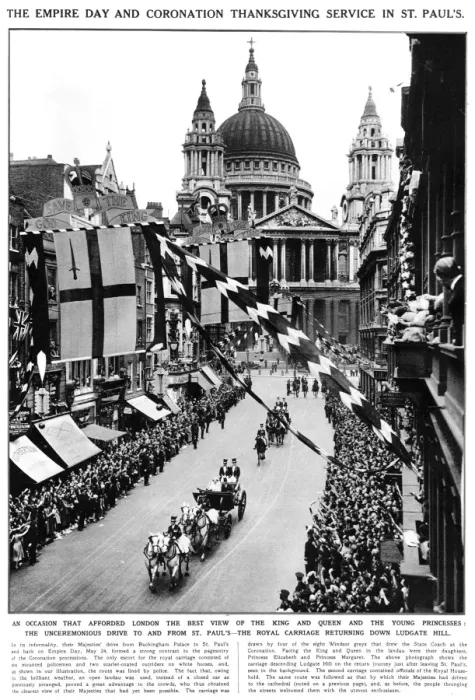 Framed Print : Empire Day and Coronation thanksgiving service at St Paul s Framed Print : Empire Day and Coronation thanksgiving service at St Paul s