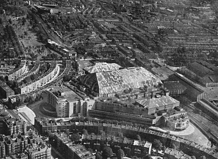 Framed Print : The Empress Hall, Earls Court, 1948 London Olympic Games