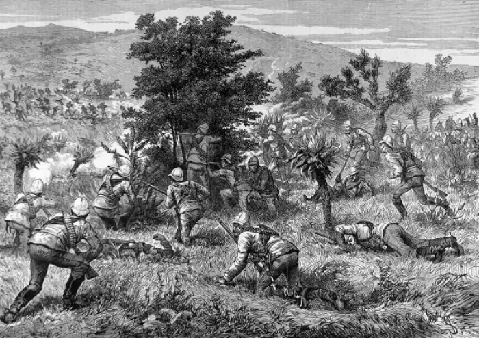 Framed Print : The end of the Zulu wars Framed Print : The end of the Zulu wars