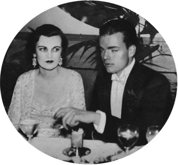 Framed Print : Engagement party of Margaret Whigham & Charles Sweeny