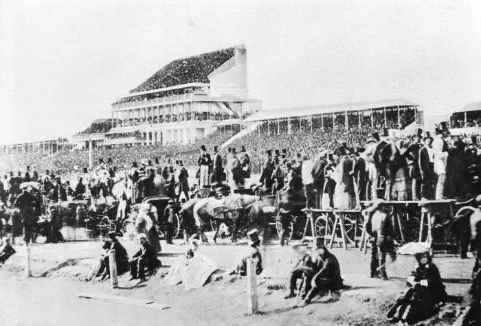 Framed Print : The Epsom Derby