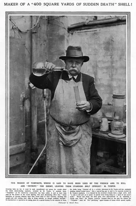 Framed Print : Eugene Turpin, inventor of turpinite, WW1 Framed Print : Eugene Turpin, inventor of turpinite, WW1
