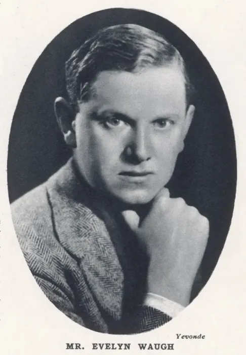 Framed Print : Evelyn Waugh by Madame Yevonde