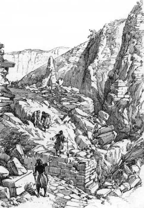 Framed Print : Excavations at Troy