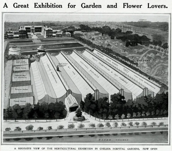 Framed Print : Exhibition for garden and flower lovers