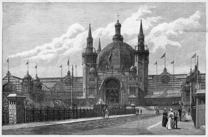 Framed Print : Exhibition of Glasgow