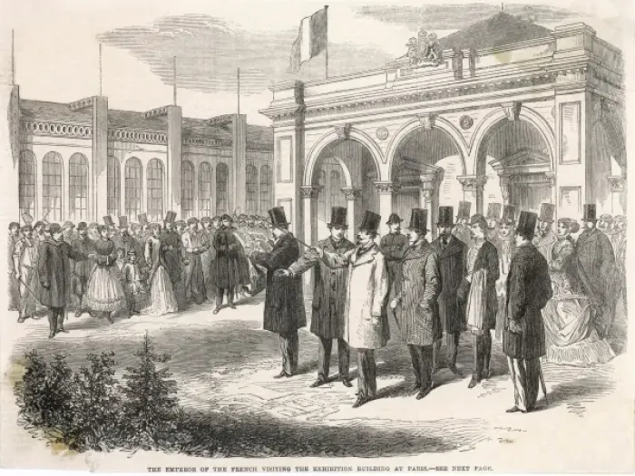 Framed Print : Exhibitions  /  Paris  /  1867