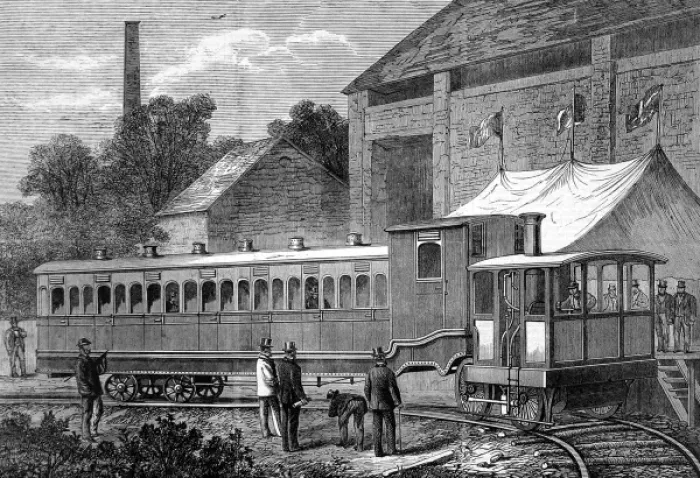 Framed Print : Experiments with Fairlies steam carriage