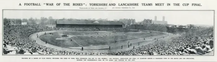Framed Print : The FA Cup Final 1922