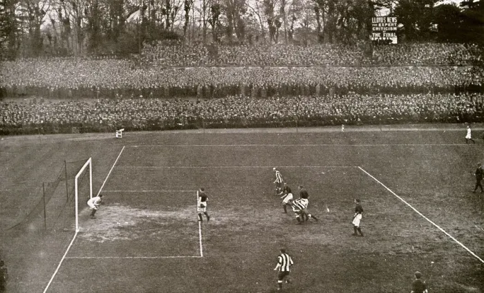 Framed Print : FA Cup Final at the Crystal Palace, 1910 Framed Print : FA Cup Final at the Crystal Palace, 1910