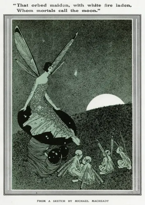 Framed Print : Fairies by Michael Macready Framed Print : Fairies by Michael Macready
