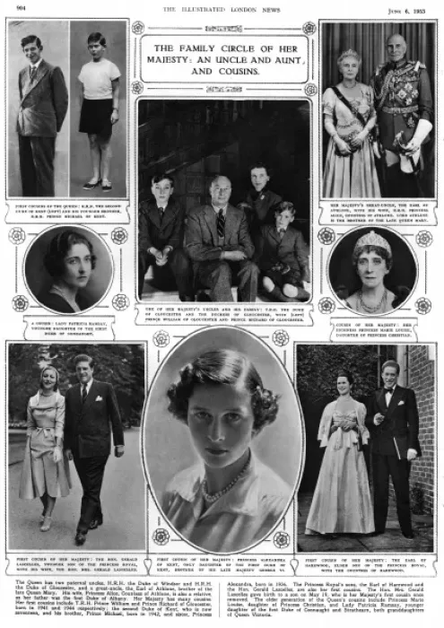 Framed Print : Family of Queen Elizabeth II