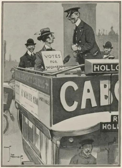 Framed Print : A fare comment. By Charles Crombie