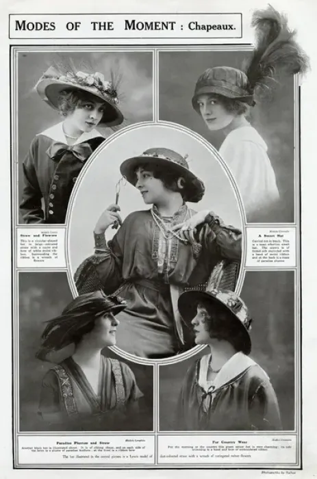 Framed Print : Fashion for the moment 1913 Framed Print : Fashion for the moment 1913
