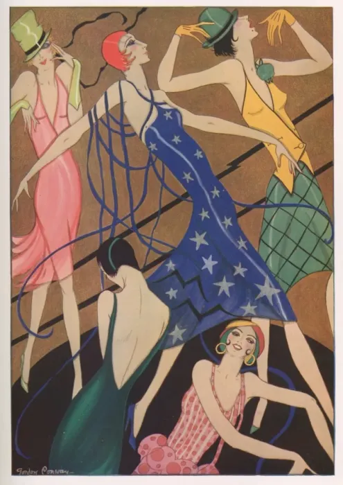 Framed Print : A fashion Phantasy by Gordon Conway