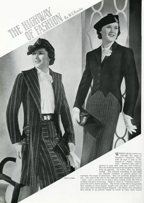 Framed Print : Fashionable model 1937