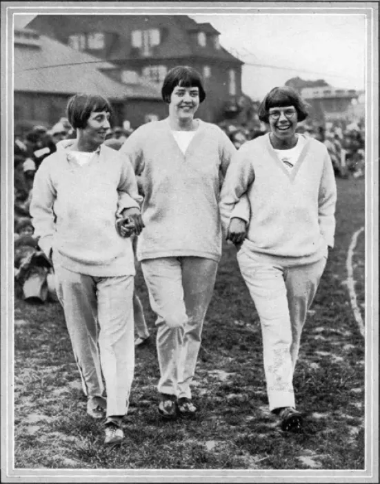 Framed Print : Female athletes in Ilford Framed Print : Female athletes in Ilford
