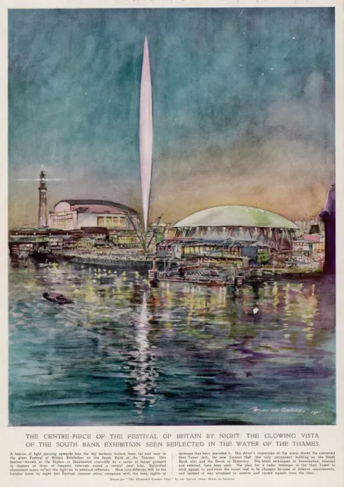 Framed Print : Festival of Britain Framed Print : Festival of Britain