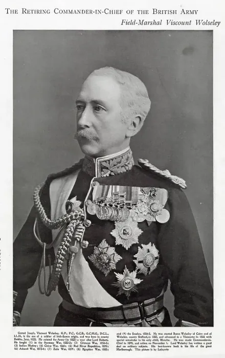 Framed Print : Field Marshal Garnet Joseph Wolseley, 1st Viscount Wolseley Framed Print : Field Marshal Garnet Joseph Wolseley, 1st Viscount Wolseley