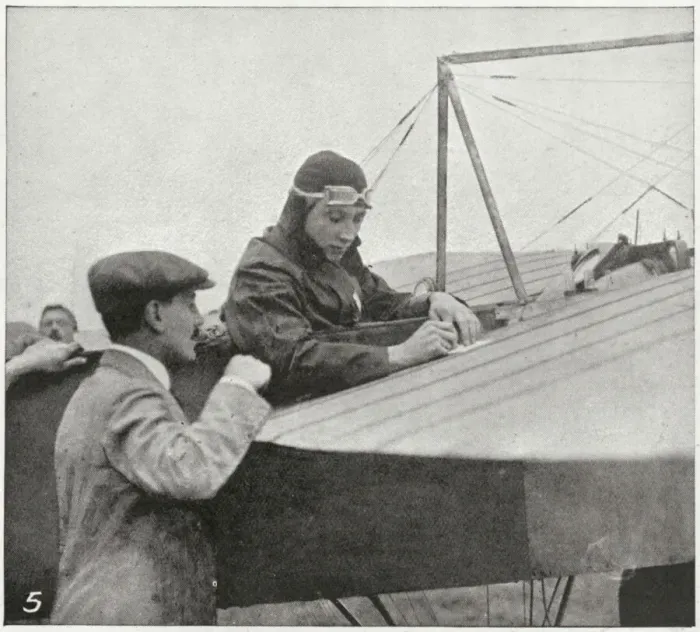 Framed Print : The first aerial post in England