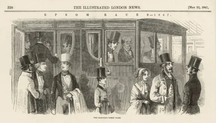 Framed Print : First Class Carriage Framed Print : First Class Carriage