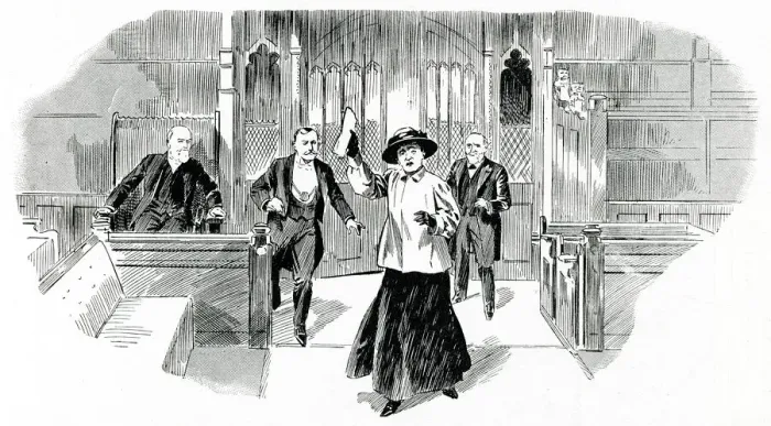 Framed Print : First female to speak in the House of Commons Framed Print : First female to speak in the House of Commons
