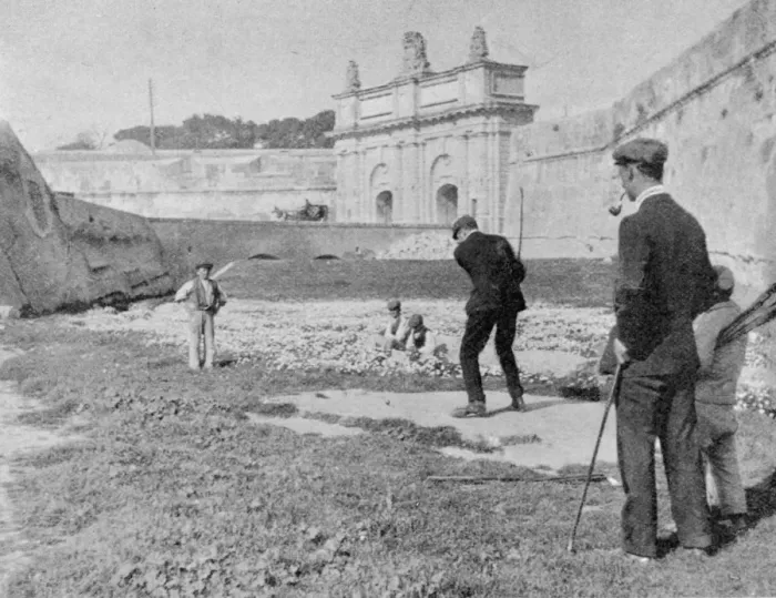 Framed Print : The first tee at the Royal Malta Golf Club Framed Print : The first tee at the Royal Malta Golf Club