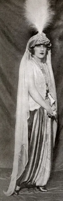 Framed Print : Florence Gould in costume for the Perian Gala, Juan les Pins Framed Print : Florence Gould in costume for the Perian Gala, Juan les Pins
