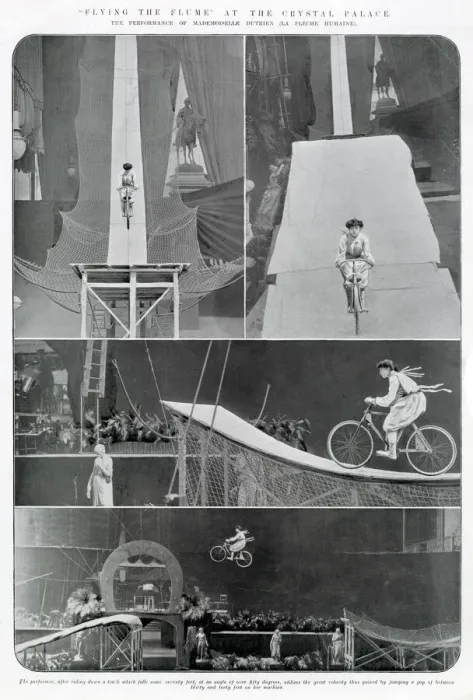Framed Print : Flying the Flume at Crystal Palace 1904 Framed Print : Flying the Flume at Crystal Palace 1904