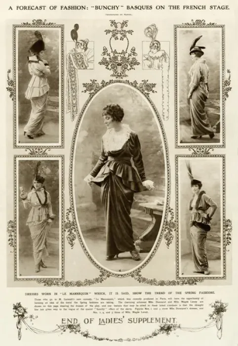 Framed Print : Forecast of fashion for spring 1914 Framed Print : Forecast of fashion for spring 1914