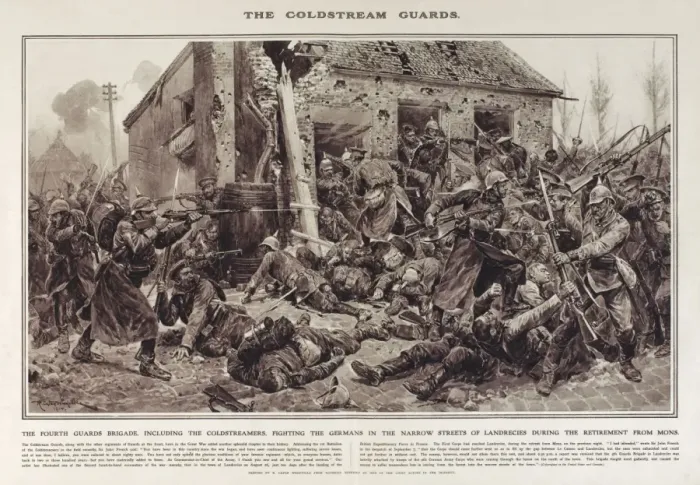 Framed Print : Fourth Guards Brigade in Great War Deeds, WW1 Framed Print : Fourth Guards Brigade in Great War Deeds, WW1