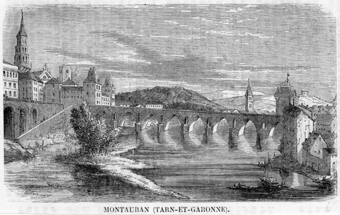 Framed Print : FRANCE / MONTAUBAN Framed Print : FRANCE / MONTAUBAN