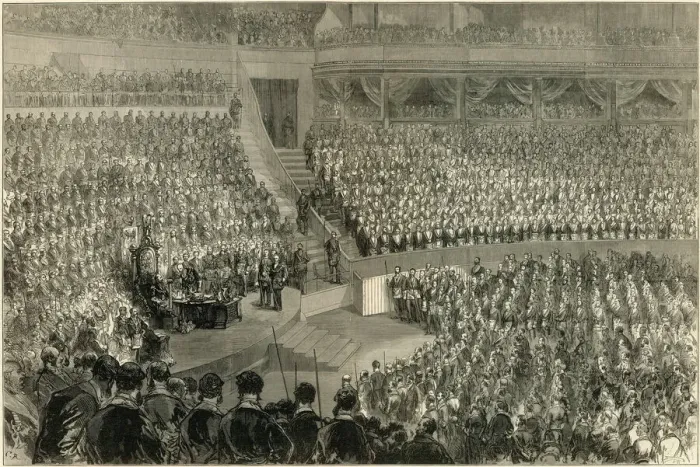 Framed Print : Freemasons at the Royal Albert Hall