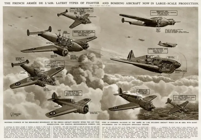 Framed Print : French Air Force by G. H. Davis Framed Print : French Air Force by G. H. Davis