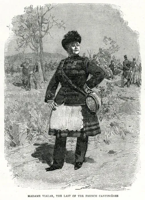 Framed Print : A French cantiniere 1890