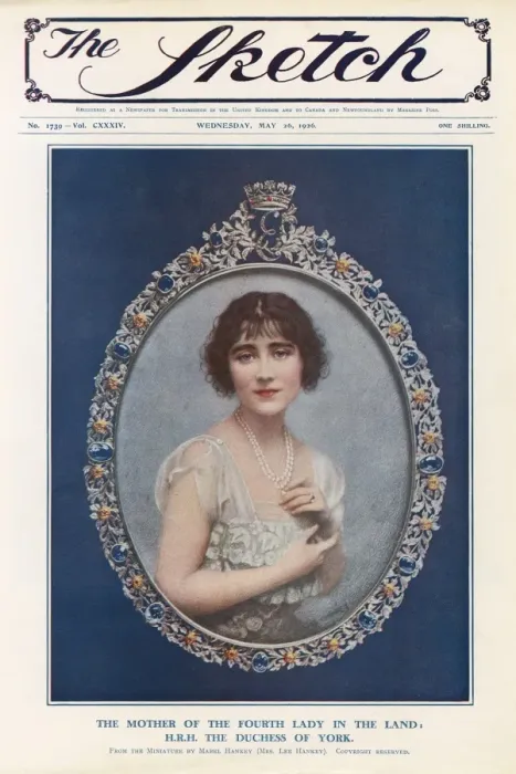 Framed Print : Front-cover of The Sketch- The Duchess of York Framed Print : Front-cover of The Sketch- The Duchess of York