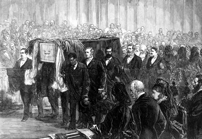 Framed Print : The Funeral of Dr. David Livingstone, Westminster Abbey, 187 Framed Print : The Funeral of Dr. David Livingstone, Westminster Abbey, 187