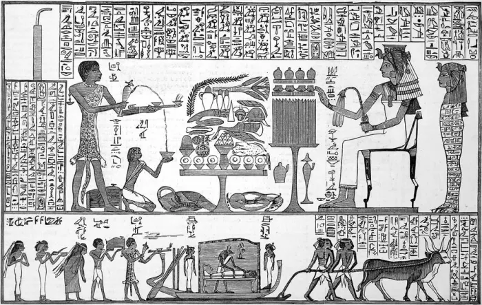 Framed Print : Funeral Papyrus of Queen Makara Framed Print : Funeral Papyrus of Queen Makara