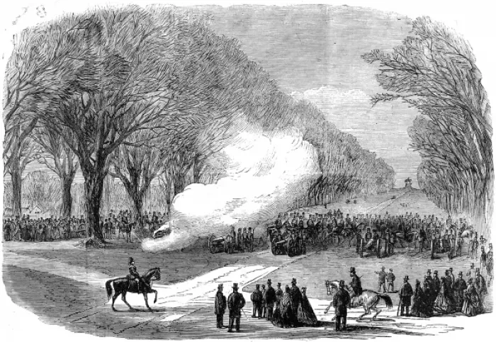 Framed Print : Funeral of Prince Albert