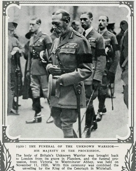 Framed Print : The Funeral of the Unknown Warrior