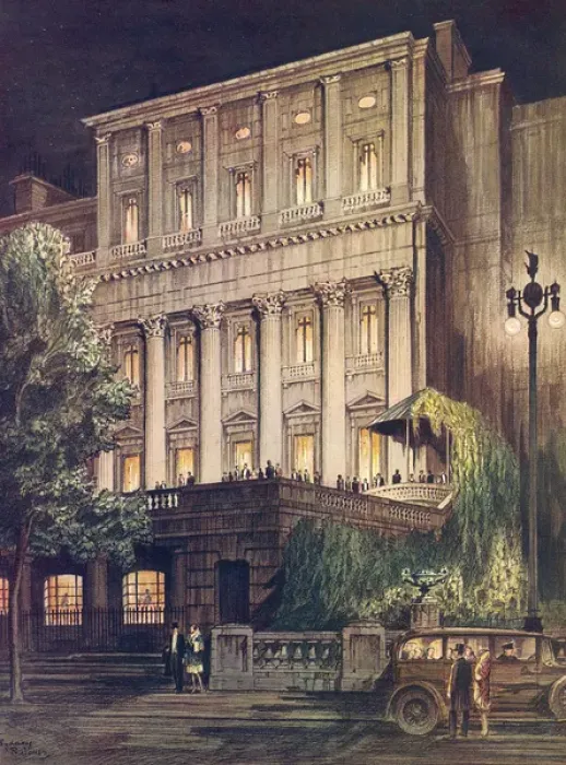 Framed Print : The Gala of the Ton, Carlton House Terrace during the Season