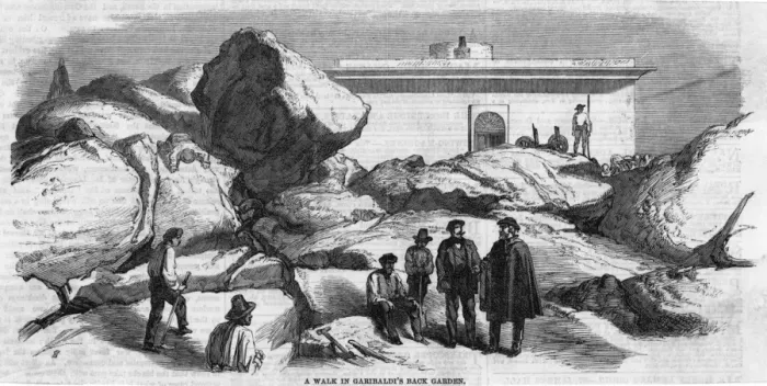 Framed Print : Garibaldi at Caprera - 2